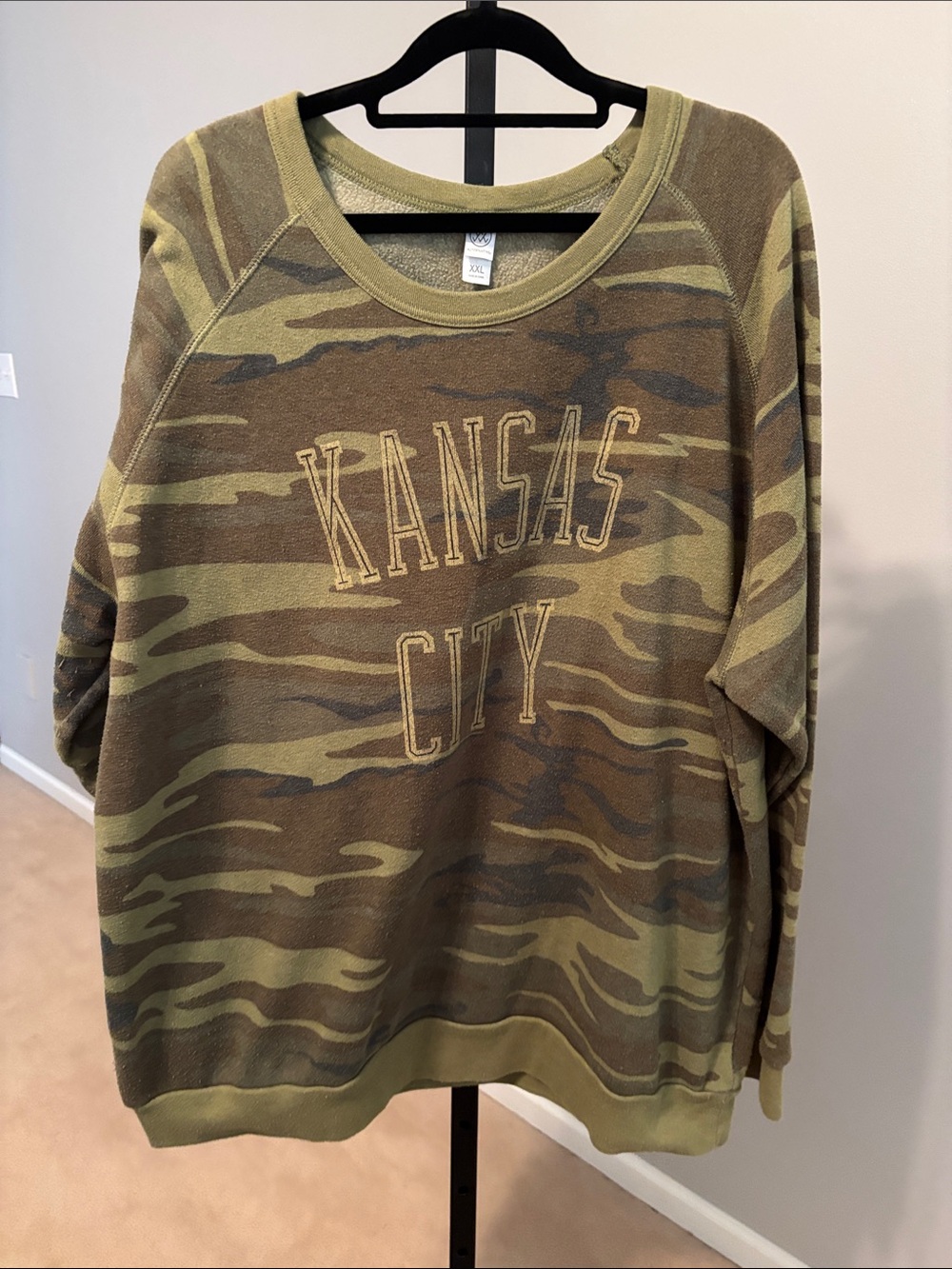 KANSAS CITY CAMO SWEATSHIRT
